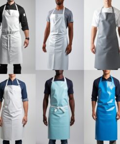 denim chef apron