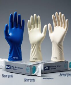extra long High risk exam gloves
