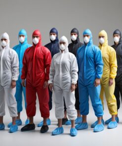 Disposable Mop Caps Black (One Size)