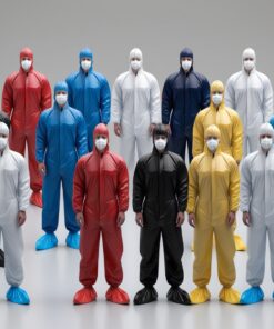 Reusable Mop Caps Red (One Size)