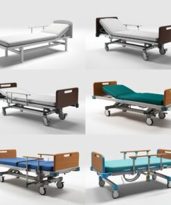 1 crankManual Hospital bed /Home-Care bed +Mattress