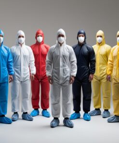 Disposable shoe covers Blue X Large