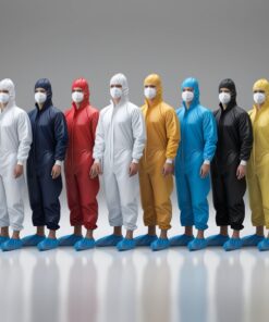 Disposable shoe covers Blue Medium