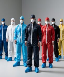 Disposable shoe covers Blue Large