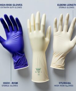 white satin elbow length gloves