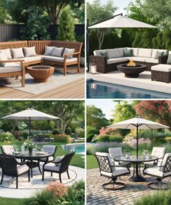 wood patio furniture