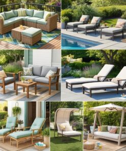 wicker patio set