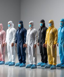 White Reusable Mop Caps