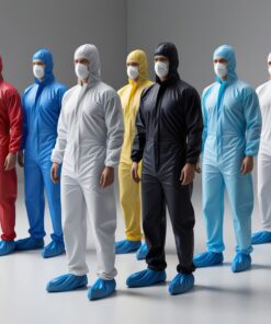 White Disposable Mop Caps