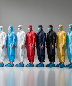 White Disposable Mop Caps