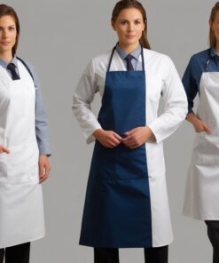 Waterproof Lab Coat Large White