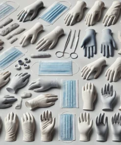 Nitrile Gloves Powder Free – LARGE (100’s)