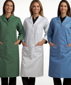 Acid Resistant Lab Coat Large Green
