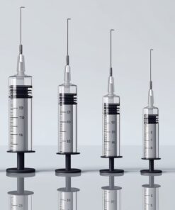 syringe 50 3 part l/slip 25s clinihealth