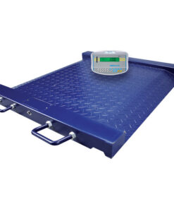 Scale - PTM Drum and Wheelchair Platform with GK Indicator - PTM 500 + GK - Capacity 500Kg - PTM 500 + GK