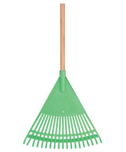 Plastic Rake - Wooden Handle - TOOR1523
