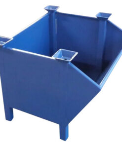 Skip Bin - Steel - Blue - 400Kg - SKIP300H