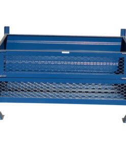 Stillage Bin - Stackable Steel Bin - Half Drop Side - Blue - 1800Kg - SBD3324