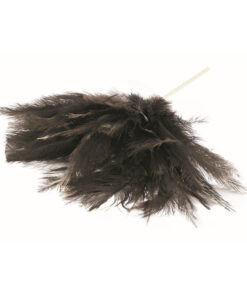 Feather Duster - Genuine Ostrich Chick Feathers - Large Head - 45cm - Pack of 5 - F9011
