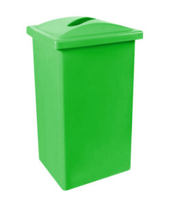 Recycle Bin with Lid - Plastic - 90L - 38 x 34 x 77 cm - LB068A
