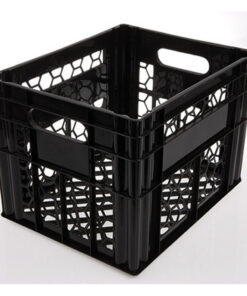 Milk Crate - Vented Base and Sides - Plastic Dairy Container - 43 x 33.5 x 30.5 cm - Virgin Material - HACCP - PI-200-virgin