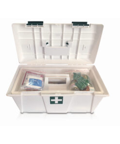 First Aid Kit - Office Regulation 7 - Plastic Box and Contents - 32 x 17 x 13 cm - FAK5010