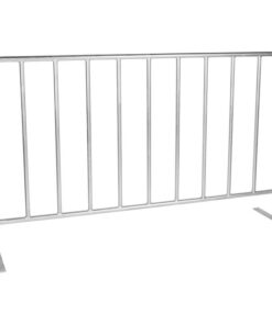 Steel Crowd Barrier - Interlocking Safety Control - 200 x 50 x 120 cm - BARRIER