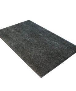 Absorbent Doortmat - Microfibre Washable Mat - 90 x 60 x 0.8 cm - Black - MF010001