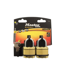 Padlock - Excell - Keyed - 45mm - 2 Pack - Pack of 2 - MA455001