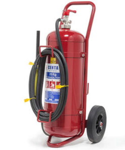 Fire Extinguisher Trolley - Full - Powder - MAP - A, B and C Class Fires - 25kg - CI0110F