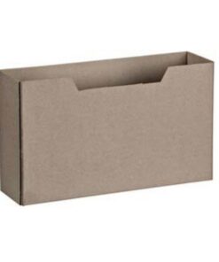 Cardboard Document Containers - Foolscap - 37 x 10 x 21 cm - Pack of 25 - BCAF01