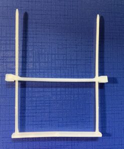 Archive Clip - Paper Filing - Plastic - 12 x 10 cm - Clear - Pack of 250 - 011ACL