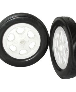 Plastic Wheels - Polypropylene - 135mm ⌀ - Pack of 2 - RFTA135