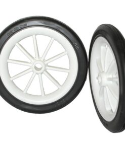 Plastic Spoked Wheels - Polypropylene - 180mm ⌀ - (MOQ 250) - RATB180