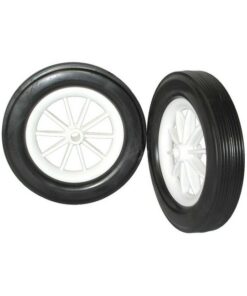 Plastic Spoked Wheels - Polypropylene - 150mm ⌀ - Pack of 2 - RATA150