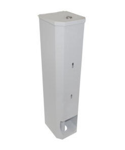 Toilet Paper Dispenser - 5 Roll - Powder Coated Steel - White - TR_05