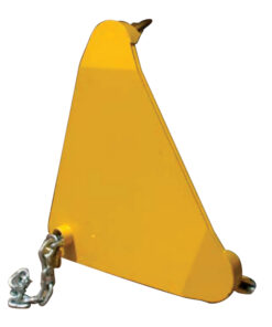 Steel Wheel Clamp - Heavy Duty - 66.5 x 2 x 66.5 cm - SXS643