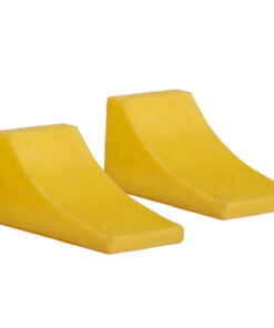 Wheel Chock - 4 Ton - Small - 21 x 11 x 12 cm - Set of 2 - SXS589F