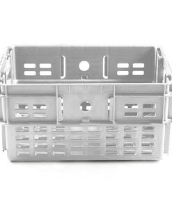 Stack-Nest Crate - Vented - SABS Approved - 16.6L - Grey - Pack of 250 - SN43190-grey