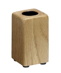 Gem Clip Holder - Executive Wooden Range - 4.5 x 8 x 4.5 cm - Oak - 954OA