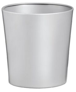 Tapered Waste Paper Bin - Life Steel Range - Metal - 24 x 30 cm - Silver - 211SI