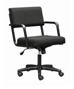 Office Chair - Economy - Half Mid Back - Swivel - 92 x 56 x 65 cm - SE014-black