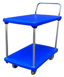 Picking Trolley - Polypropylene and Steel - 2 Shelf - 80 x 50 x 71 cm - Load Capacity - 150kg - SPP2-1