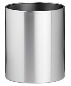 Waste Paper Bin - Stainless Steel - 240 Ø x 300 (H) mm - 782