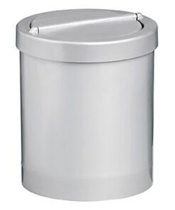 Plastic Waste Paper Bin - Swivel Lid - 240 Ø x 290 (H) mm - Colour Options - 632SI