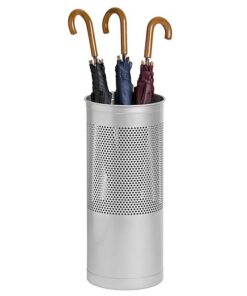 Umbrella Stand - Steel - 250 Ø x 600 (H) mm - Silver - 609SI