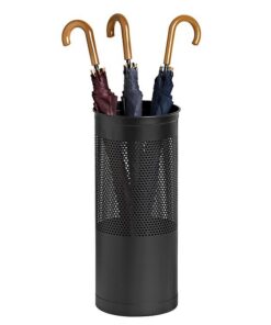 Umbrella Stand - Steel - 250 Ø x 600 (H) mm - Black - 609BL