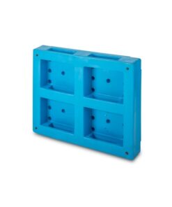 Plastic Pallet - Racking - Standard - Hygiene - Solid - HACCP Compliant - 100 x 120 x 18 cm - PT1200PR2-S