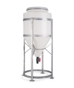 Conical Fermentation Tank - Lid and Tap - 350L - ColT350