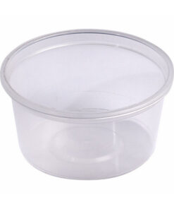 70ml Take Away Containers - Tub Only - Clear - Pack of 1000